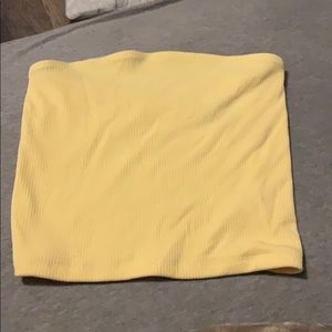 American eagle yellow tube top🦅